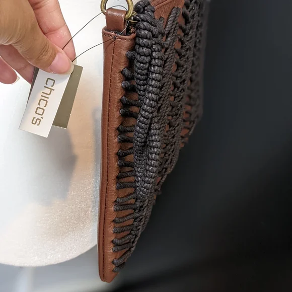 NWT leather bag by Chicos - Picture 5 of 15